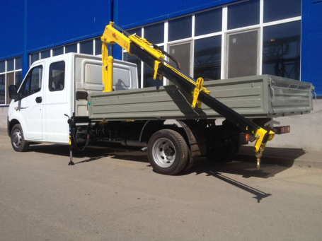 Газель некст с краном-манипулятором КМУ Hyva HA28E3