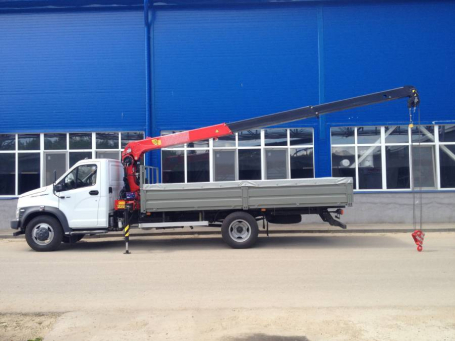 Газон C41R13 Некст с краном-манипулятором КМУ SKYWAY 308