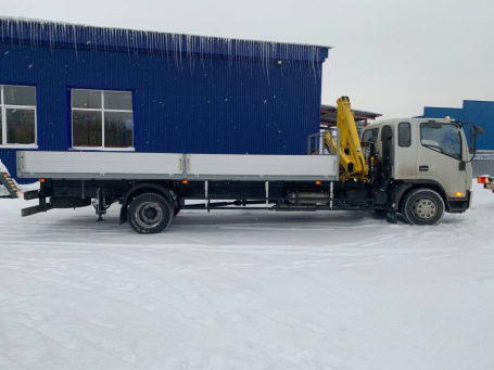 JAC N120 c краном-манипулятором ХИВА НВ 60Е2