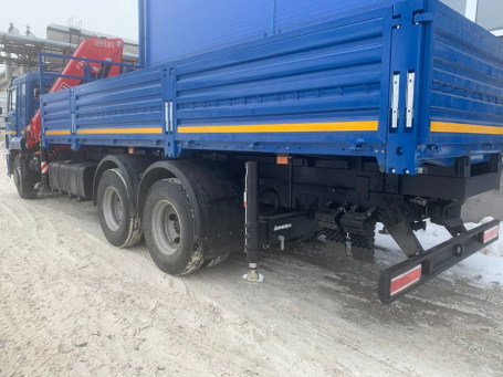 Камаз 65117 с краном манипулятором (КМУ) Fassi 215