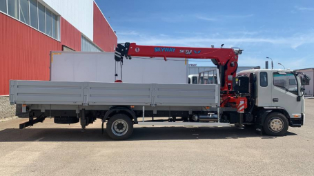 JAC N120 с краном-манипулятором КМУ SKYWAY 712