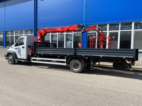 ГАЗ-С41RB3 NEXT с краном-манипулятором SKYWAY 512
