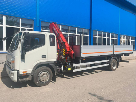 JAC N120 с краном-манипулятором SUNHUNK K108
