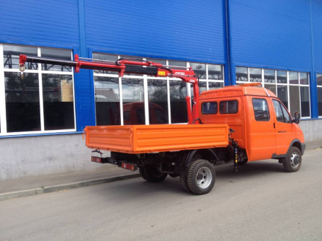 ГАЗ-330273 ГАЗель с краном-манипулятором КМУ RM 102