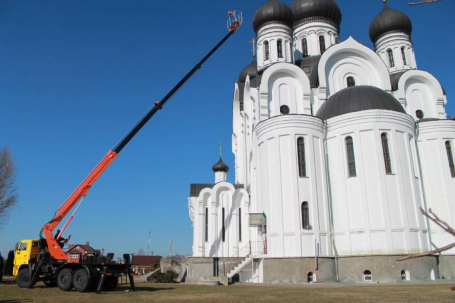 Автовышка (АГП) КАМАЗ 43118 телескопический  (28 метров)