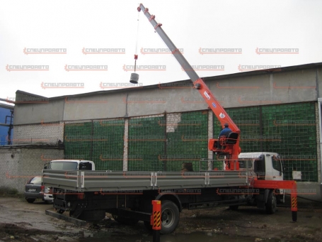 Hino 500 1826 с краном-манипулятором КМУ kanglim 1256