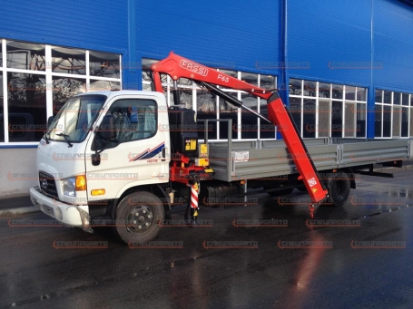 Hyundai HD 78 c краном-манипулятором (КМУ) fassi 65