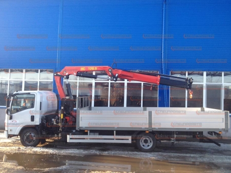 Isuzu 90 c краном-манипулятором (КМУ) HC 120