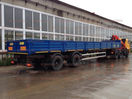 Камаз 65116 с краном манипулятором (КМУ) HC 120