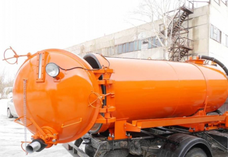 Вакуумный ГАЗ-С41 НЕКСТ открывающимся донышком